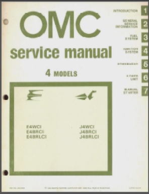 1981 Evinrude 4hp Outboard Service Manual #392069