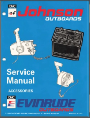 Evinrude accessories