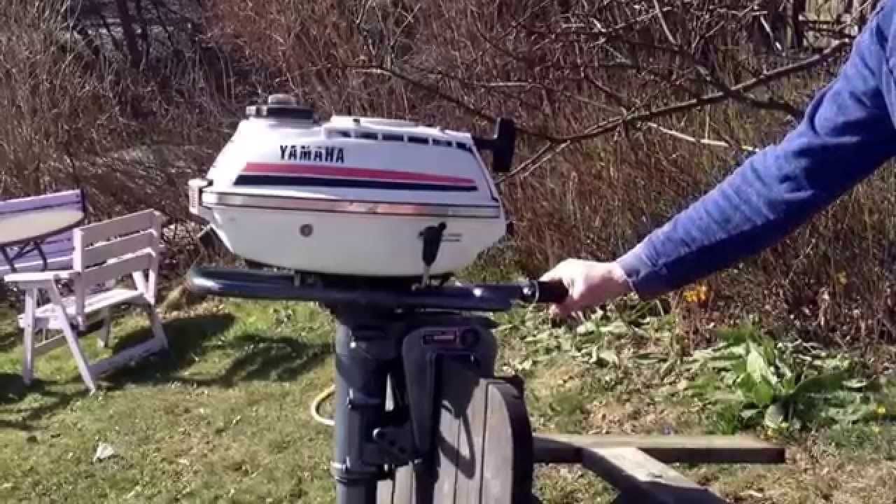 Yamaha 1967 P-95 Outboard Motor Video