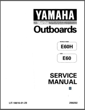 Yamaha Outboard Service Manual LIT-18616-01-29