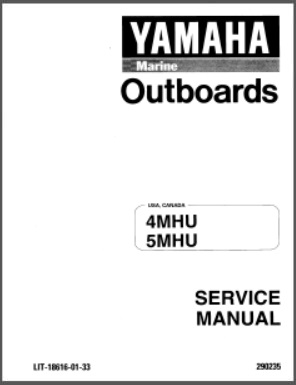 Yamaha Outboard Service Manual LIT-18616-01-33