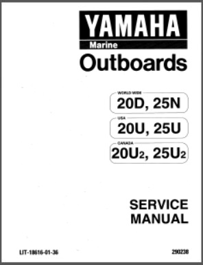 Yamaha Outboard Service Manual LIT-18616-01-36