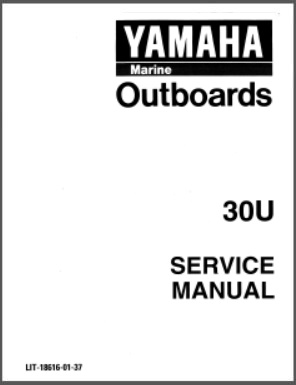 Yamaha Outboard Service Manual LIT-18616-01-37