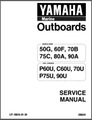 Yamaha Outboard Service Manual LIT-18616-01-39