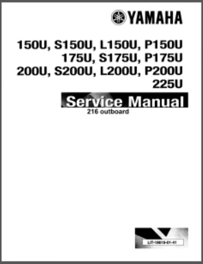 Yamaha Outboard Service Manual LIT-18616-01-41