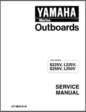 Yamaha Outboard Service Manual LIT-18616-01-61