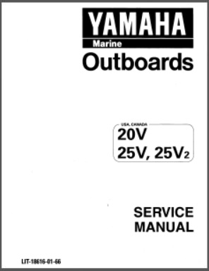 Yamaha Outboard Service Manual LIT-18616-01-66