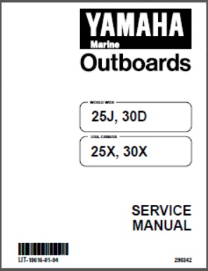 Yamaha Outboard Service Manual LIT-18616-01-94