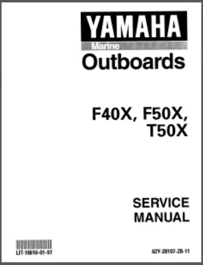 Yamaha Outboard Service Manual LIT-18616-01-97