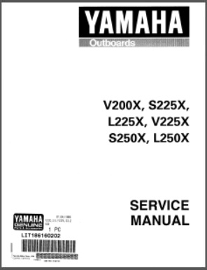 Yamaha Outboard Service Manual LIT-18616-02-02