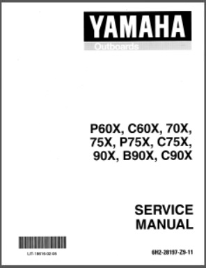 Yamaha Outboard Service Manual LIT-18616-02-05