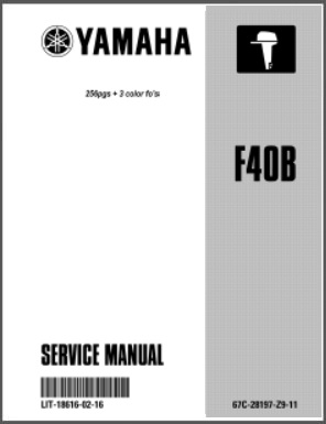 Yamaha Outboard Service Manual LIT-18616-02-16