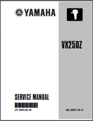 Yamaha Outboard Service Manual LIT-18616-02-28