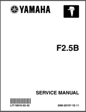 Yamaha Outboard Service Manual LIT-18616-02-42