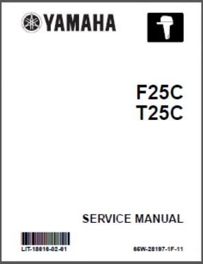 Yamaha Outboard Service Manual LIT-18616-02-61