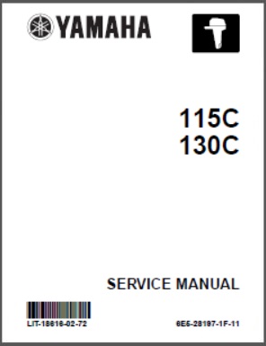 Yamaha Outboard Service Manual LIT-18616-02-72