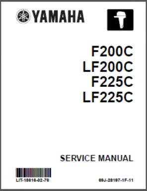 Yamaha Outboard Service Manual LIT-18616-02-76