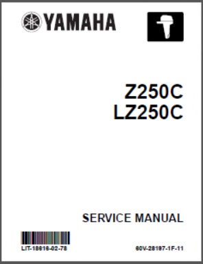 Yamaha Outboard Service Manual LIT-18616-02-78