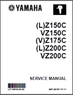 Yamaha Outboard Service Manual LIT-18616-02-82