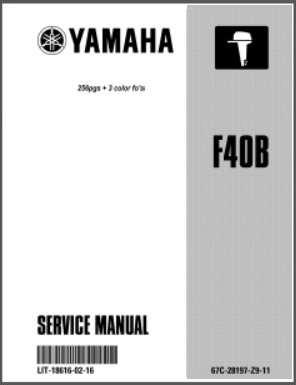 Yamaha Outboard Service Manual LIT-18616-F3-00