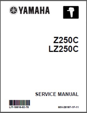 Yamaha Outboard Service Manual LIT-18616-VZ-20