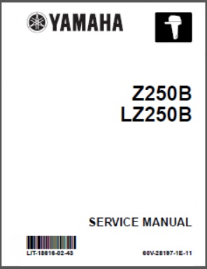 Yamaha Outboard Service Manual LIT-18616-VZ-30